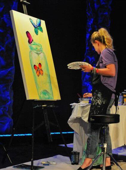 Release - Fine Art Print by Mindi Oaten – Christian Prophetic Acrylic Painting featuring Fine Art Print, inspired by Scripture and spiritual themes.