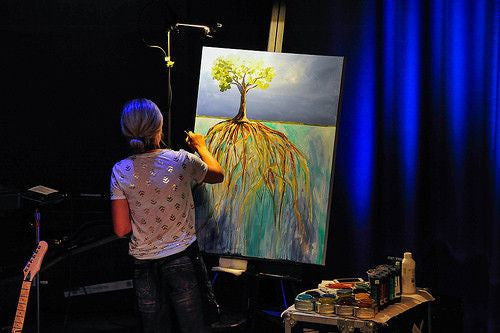 Rooted - Fine Art Print - Prophetic Christian Fine Art by Mindi Oaten Art 