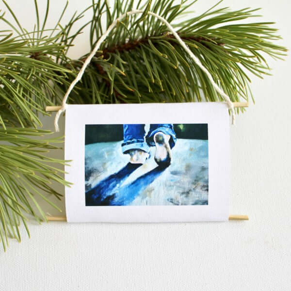 "Step Out" - mini collectible by Mindi Oaten