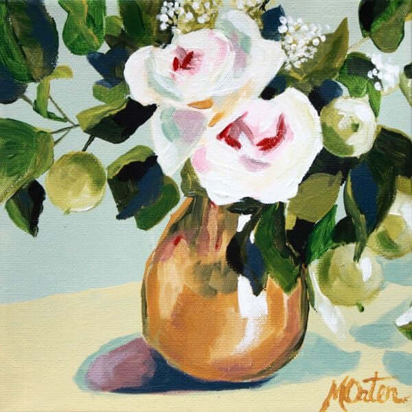 Subtle Beauty in Gold - Fine Art Print by Mindi Oaten