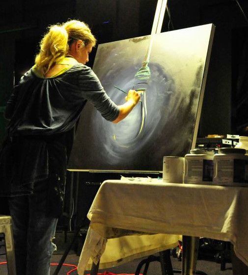 The Light - Fine Art Print - Prophetic Christian Fine Art by Mindi Oaten Art 