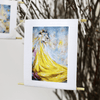 "The Lion & The Roar" - mini collectible | set of 2 by Mindi Oaten – Christian Prophetic Acrylic Painting featuring Fine Art Print, inspired by Scripture and spiritual themes.