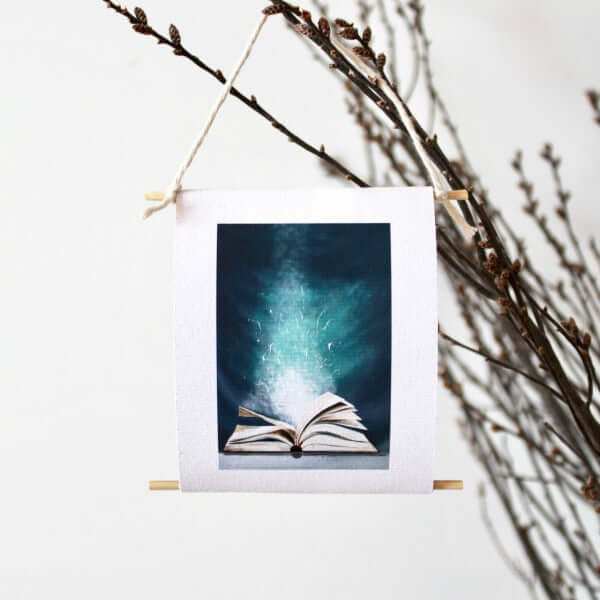 "The Living Word" - mini collectible by Mindi Oaten