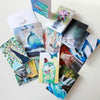"Cannot Be Contained" Assorted Note Cards - Set of 12 by Mindi Oaten – Christian Prophetic Acrylic Painting featuring , inspired by Scripture and spiritual themes.