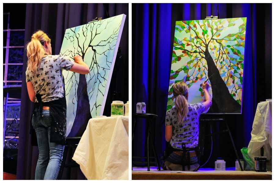 Tree of Life - Fine Art Print by Mindi Oaten – Christian Prophetic Acrylic Painting featuring Fine Art Print, inspired by Scripture and spiritual themes.