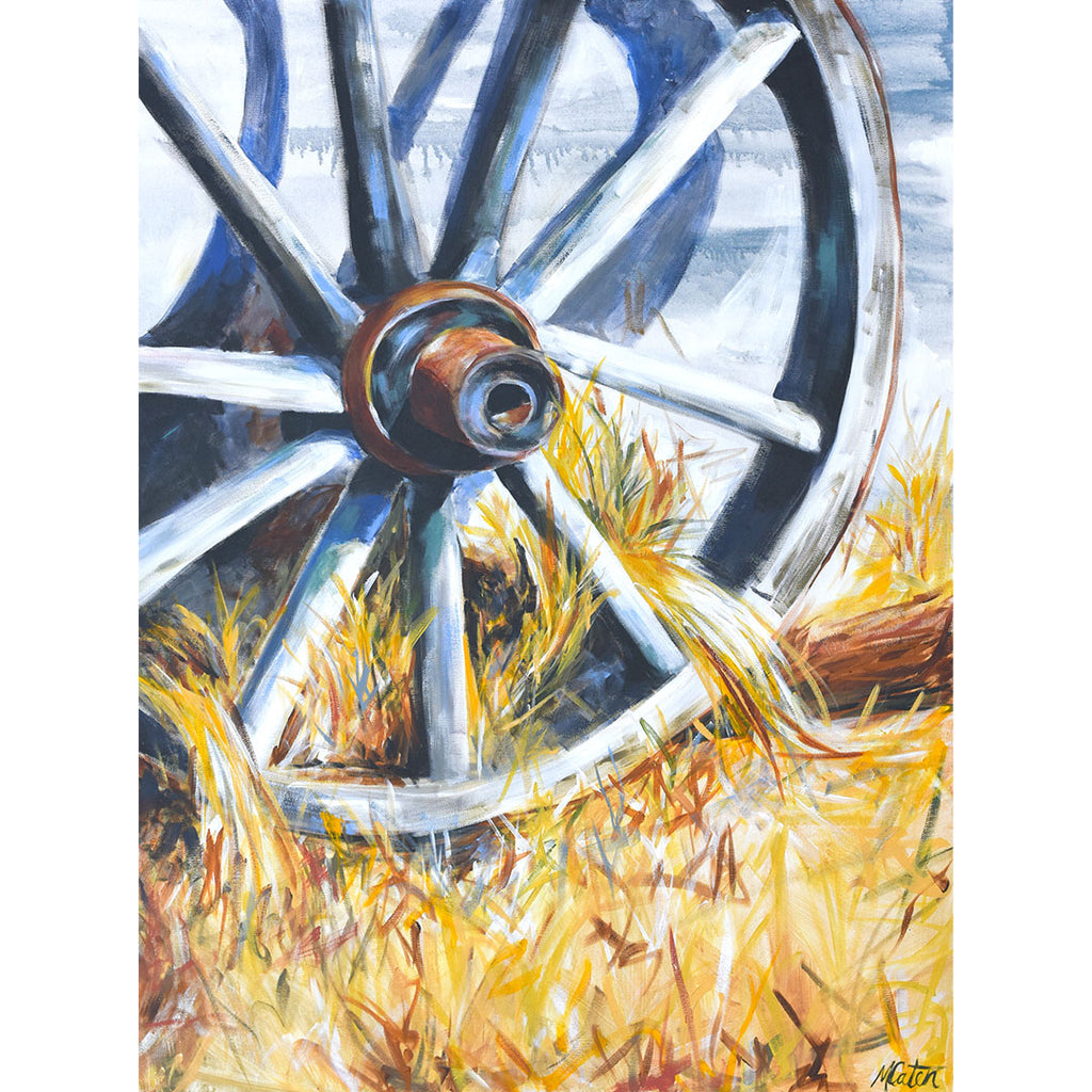 Wagon Wheel - Fine Art Print