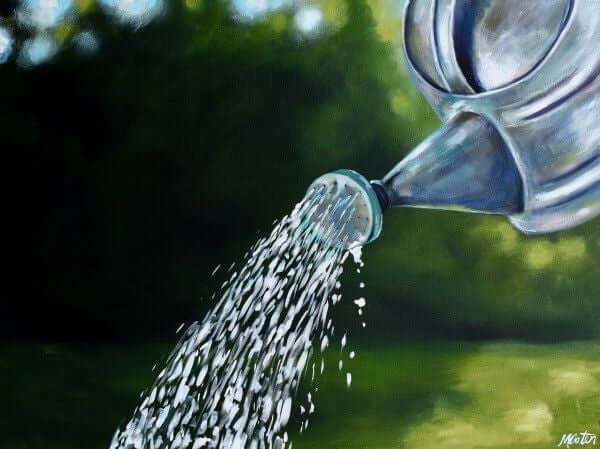 Watering Can - Christian Art – Mindi Oaten Art